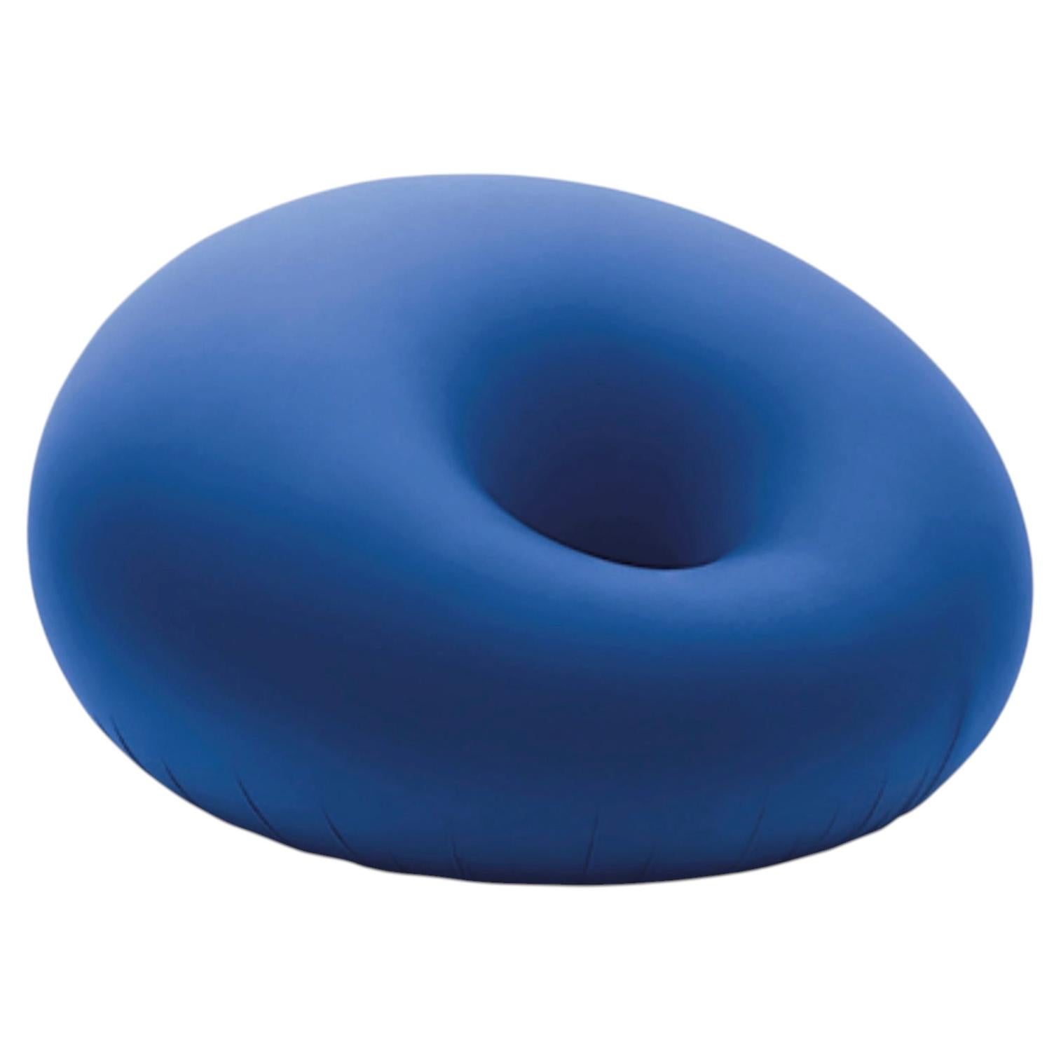 Gufram Detecma Sculptural Lounge Chair by Tullio Regge, 1967 Blue For Sale