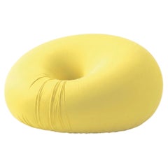 Gufram Detecma Sculptural Lounge Chair by Tullio Regge, 1967 Yellow