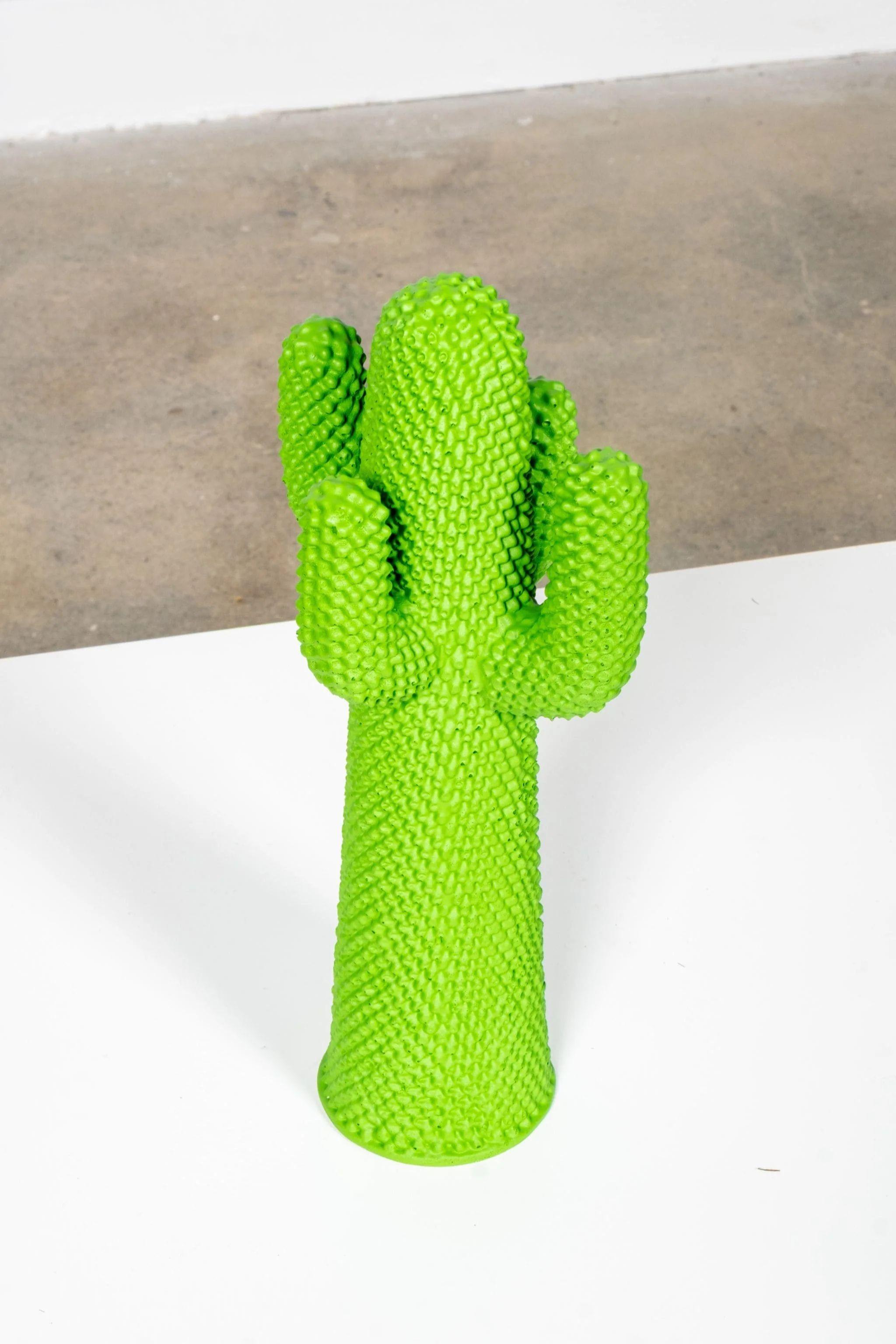 Foam Gufram GUFRAMINI Another Green Cactus, 1:8 scale by Drocco / Mello For Sale