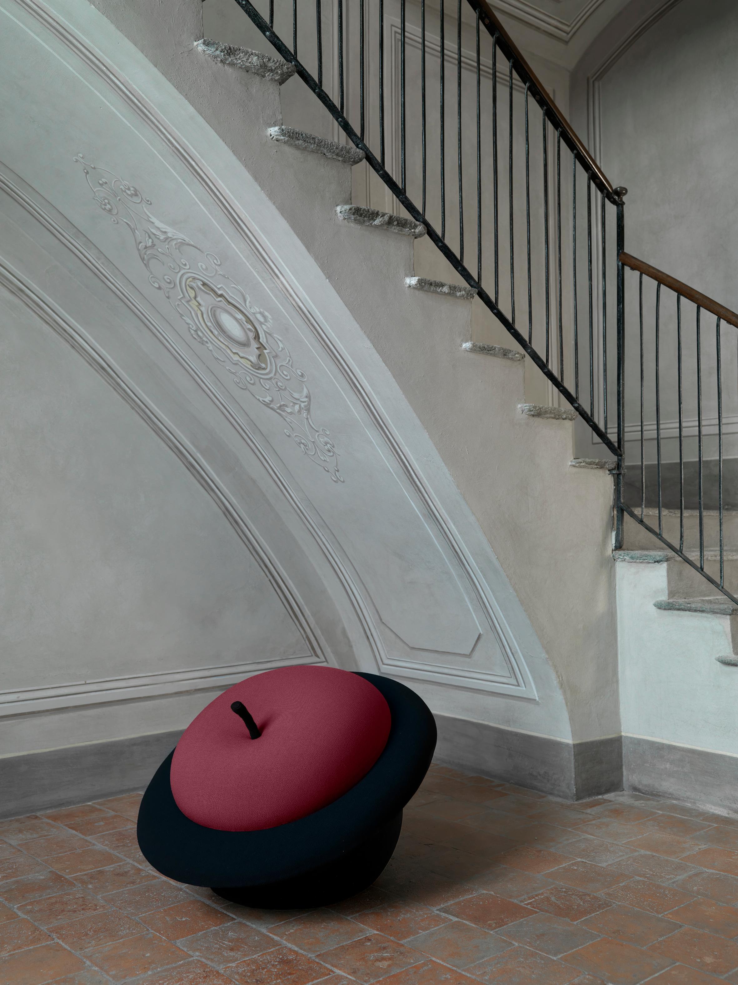 Sillón-escultura Gufram Magritta Rouge de Sebastian Matta Moderno en venta