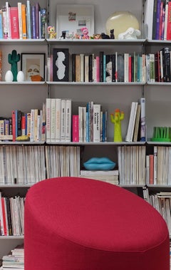 Gufram Mozza Green Sculptural Seat / Armchair by Giuseppe Raimondi - Red