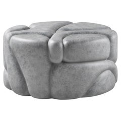 Gufram Pietre Basalt Grey Sculptural Coffee Table by Soft Baroque Hand decorated