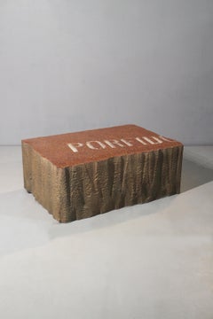 Gufram Porfido table - Piero Gilardi 1974