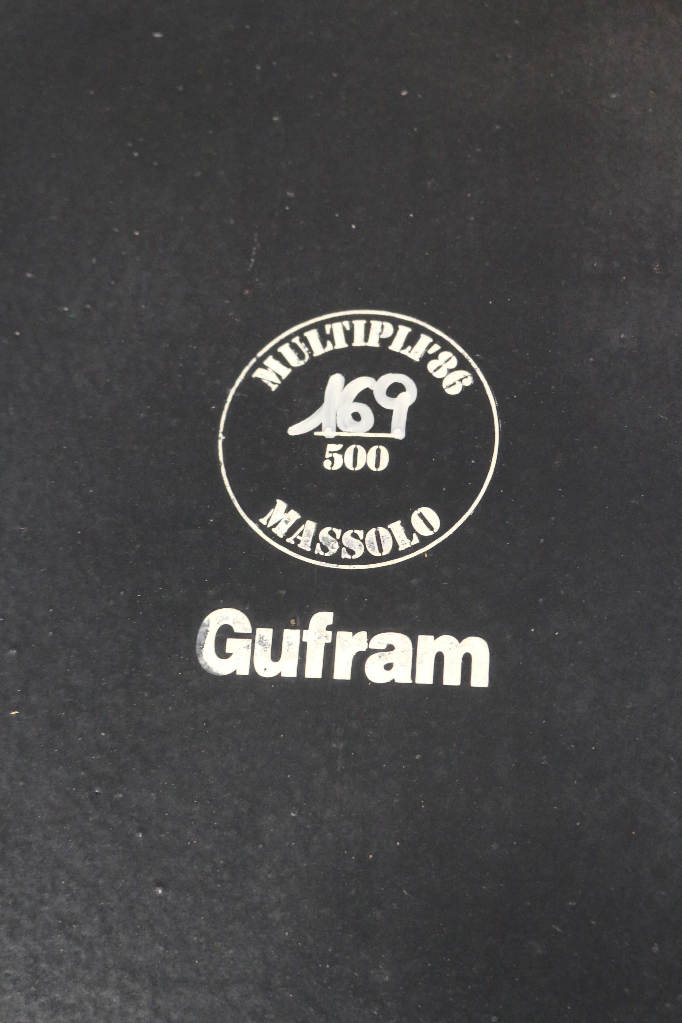Late 20th Century Gufram Porfido table - Piero Gilardi 1974 For Sale