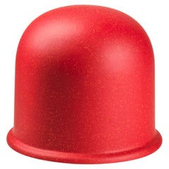 Gufram Puffo Outdoor Pouf and Sculptural Seat by Ceretti Derossi Rosso, Red