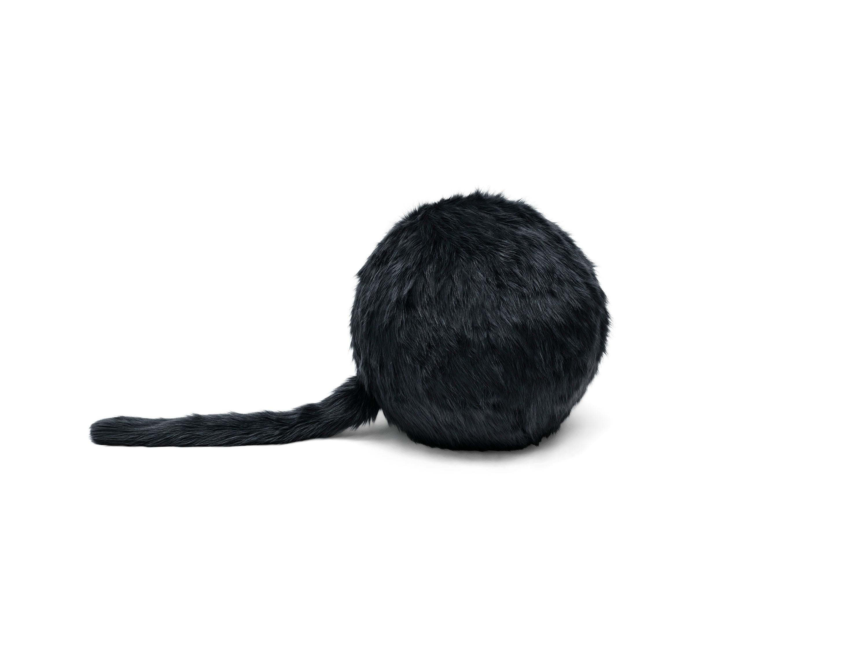 Ron Ron is to all intents and purposes an inanimate pet animal; hence its name, that obviously recalls the sound of purring. Created by the multifaceted artist Marion Baruch at the beginning of the Seventies, Ron Ron comes in the Gufram Catalogue