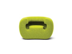 Gufram Roxanne Armchair in Green Melange by Michael Young