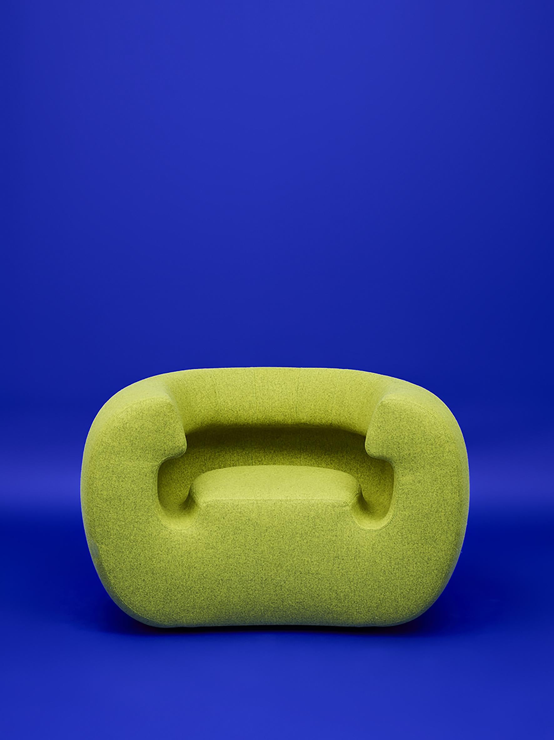 Sillón Gufram Roxanne Gris Melange by Michael Young en Nuevo Estado en La Morra, Cuneo