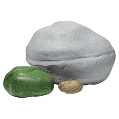 Gufram "Sassi" Stone Effect Sculptural Pouf by Piero Gilardi (MoMA Exhibited)
