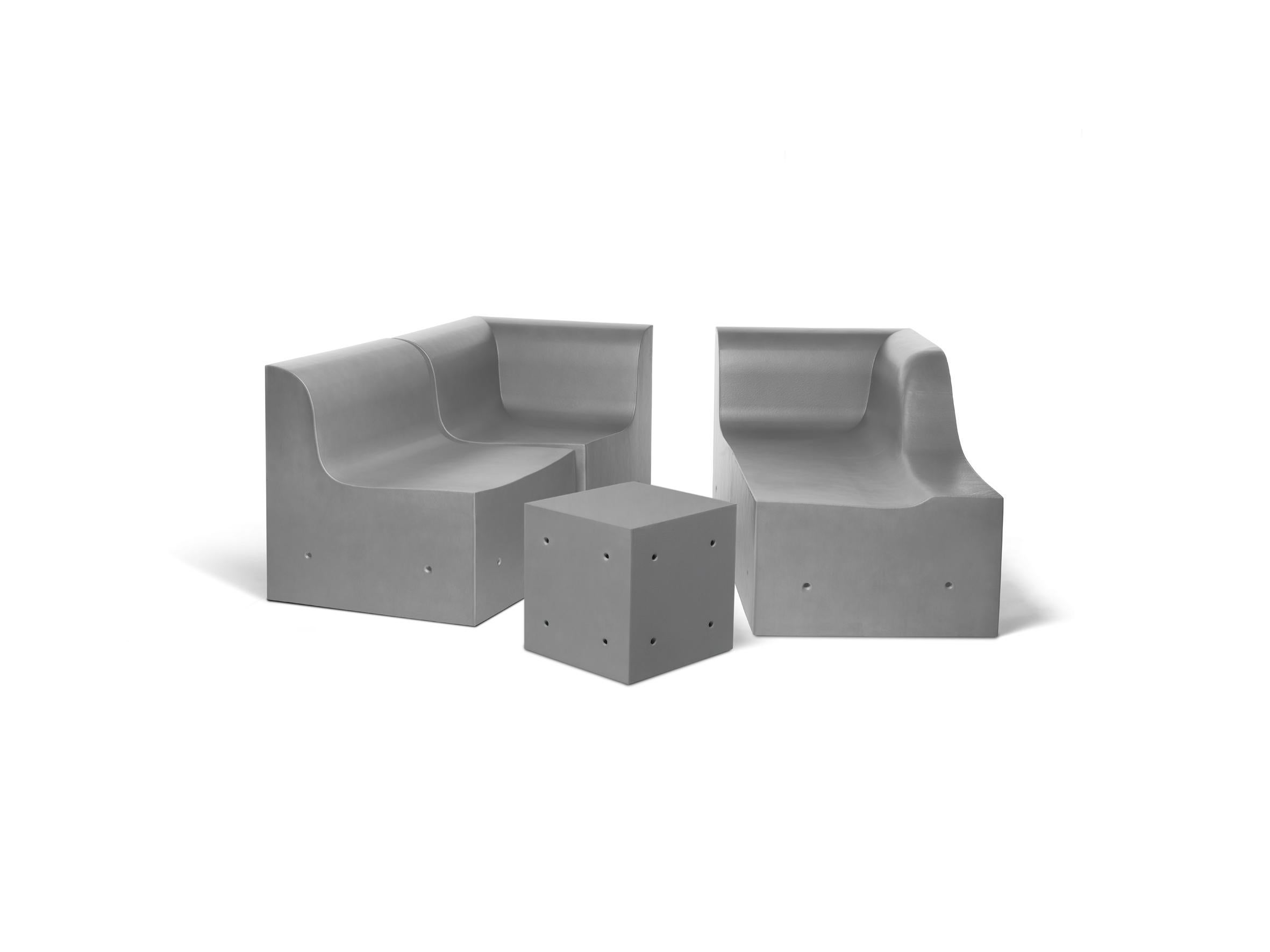 Modern Gufram Softcrete Central Seat by Ross Lovegrove For Sale