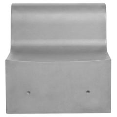 Gufram Softcrete Modular Center Seat by Ross Lovegrove, Sculptural Outdoor Sofa