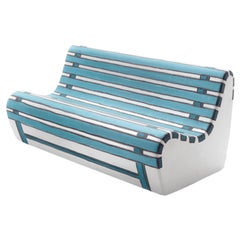 Gufram Summertime Limited Edition Luxury Sofa by Valerio Berruti, Hand-Painted
