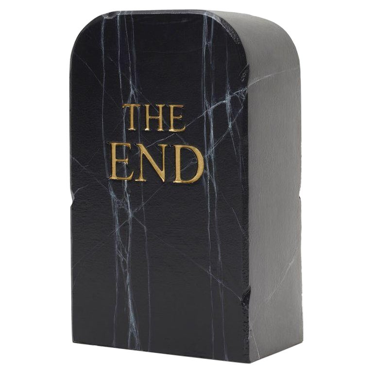 Gufram the End Stool by Tolietpaper, Black