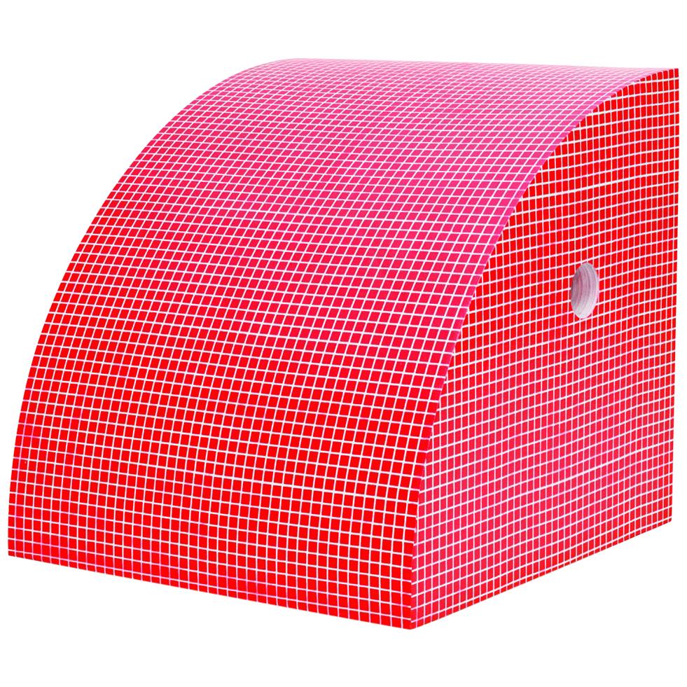 Red Gufram Torneraj Chair by Ceretti, Derossi, & Rosso