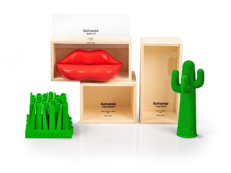 GUFRAMINI Miniature Cactus by Drocco & Mello In New Condition For Sale In La Morra, Cuneo