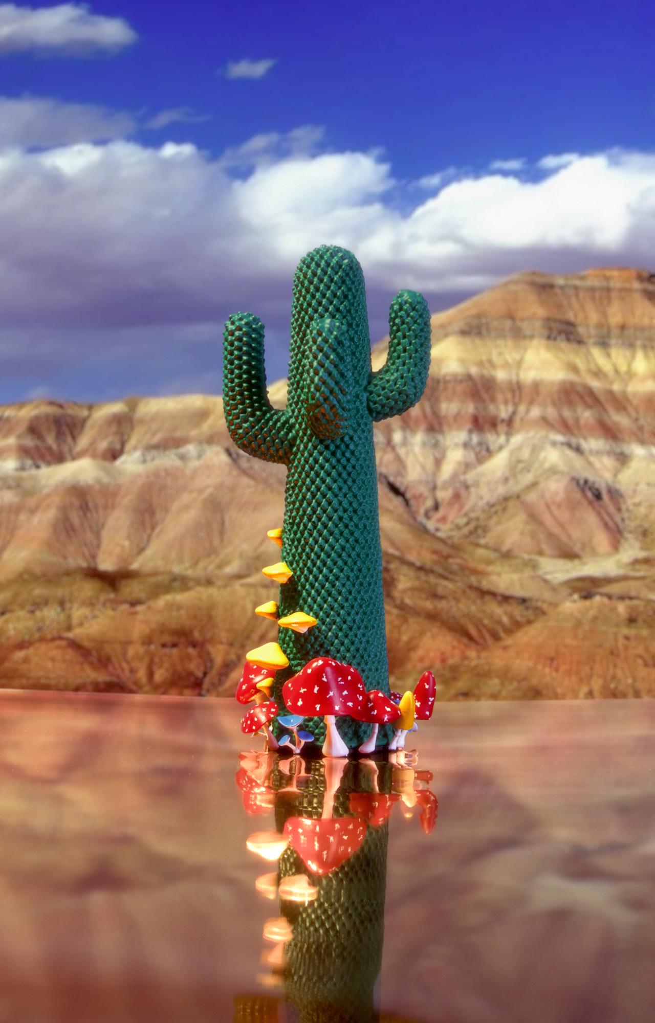 Modern #31/99 Limited Edition by A$AP Rocky GUFRAMINI X HOMMEMADE Shroom Cactus Mini For Sale
