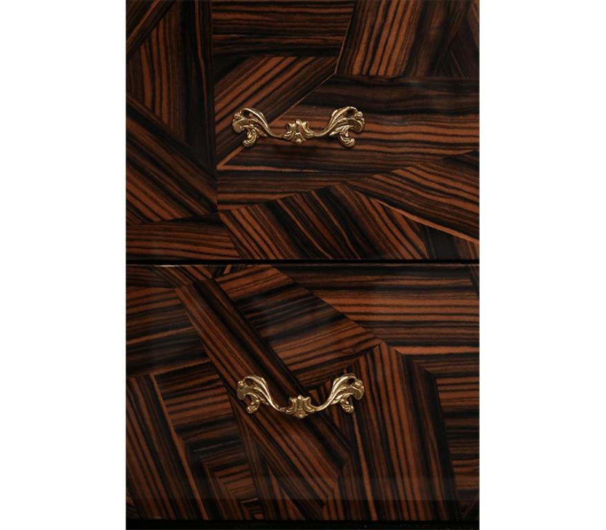 Modern Guggenheim Cabinet Patch in Lacquered Wood by Boca do Lobo For Sale