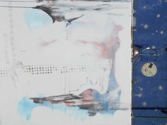 Aire, Técnica mixta sobre lienzo