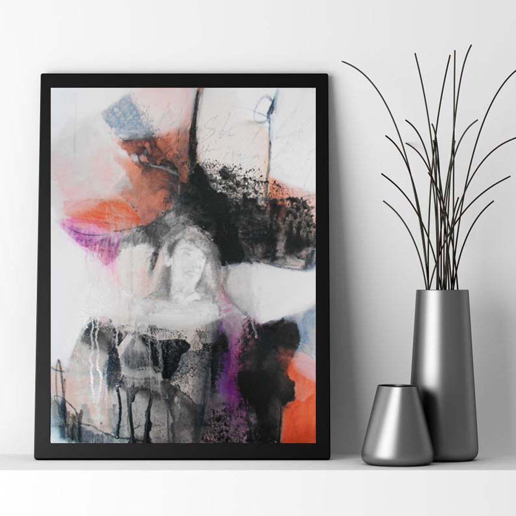 Vorrei avere un cappello, tecnica mista su tela - Mixed Media Art Contemporaneo di Gugi Goo