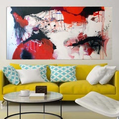 Un amante che crea problemi, Pittura, Acrilico su tela