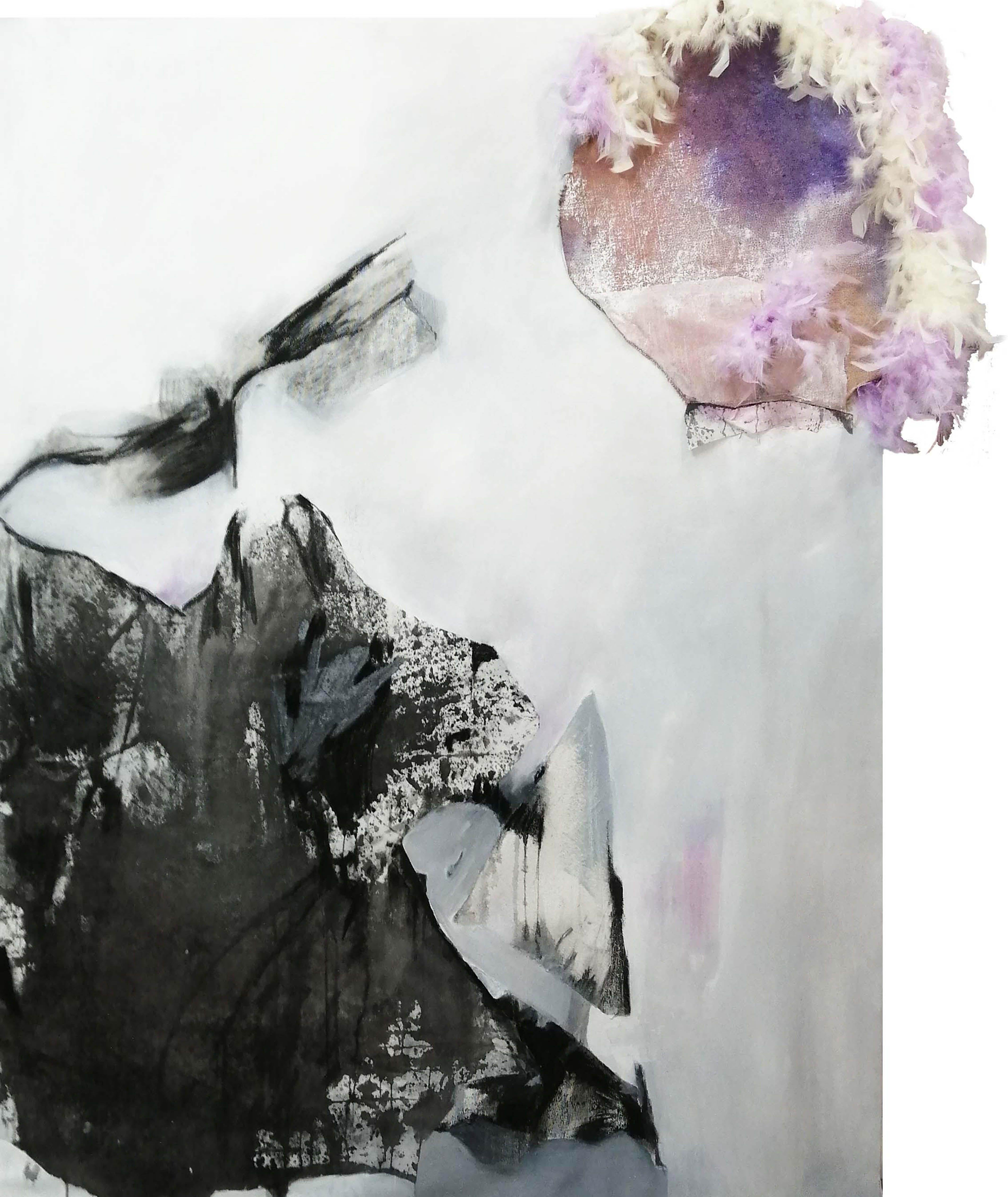 Abstract Painting de Gugi Goo - En París, Las Últimas Canciones, Pintura, Acrílico sobre lienzo