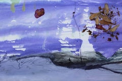 Unsichtbare Worte (Nichts. But Flowers), Gemälde, Acryl auf Leinwand