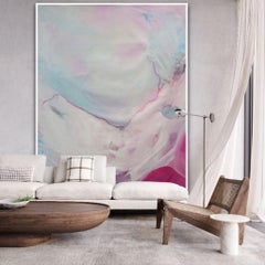 Le Nuvole (Invisibile words), Painting, Acrylic on Canvas