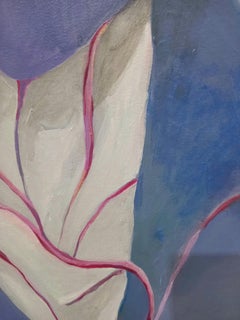 Nella tristezza Lei fioriva, Pintura, Acrílico sobre lienzo