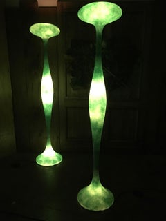 Guglielmo Berchicci ETA Fiberglass Floor Lamps