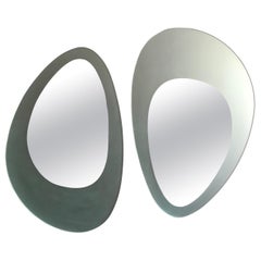 Guglielmo Berchicci Italian Wall Mirrors Model Venus for Glas Italia, 1980s