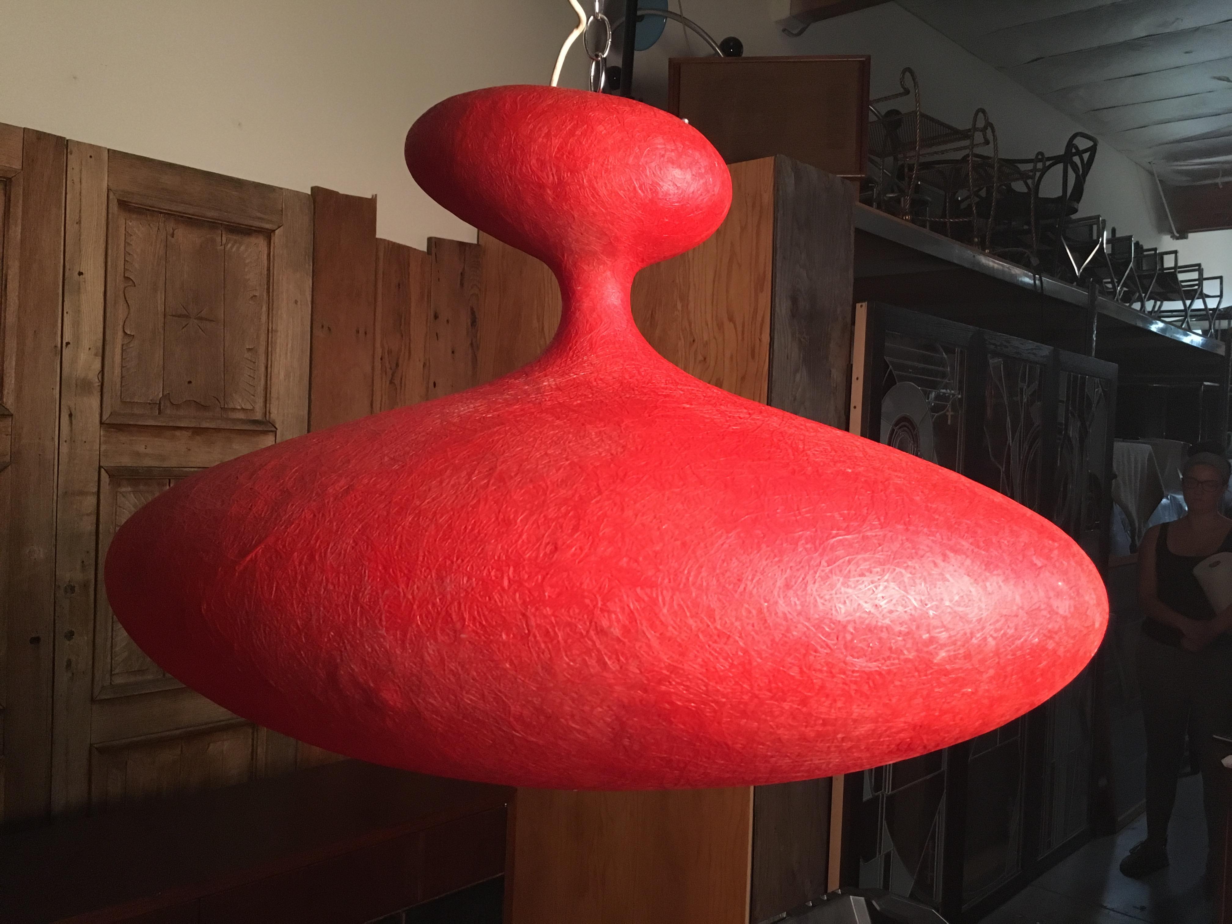 Italian Guglielmo Berchicci Pendant Lamp