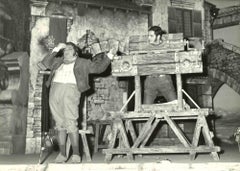Aldo Fabrizi y Nino Manfredi - Foto de época de Guglielmo Coluzzi - Años 70