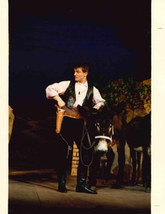 Retrato de Massimo Ranieri - Foto de época de Guglielmo Coluzzi - Años 80