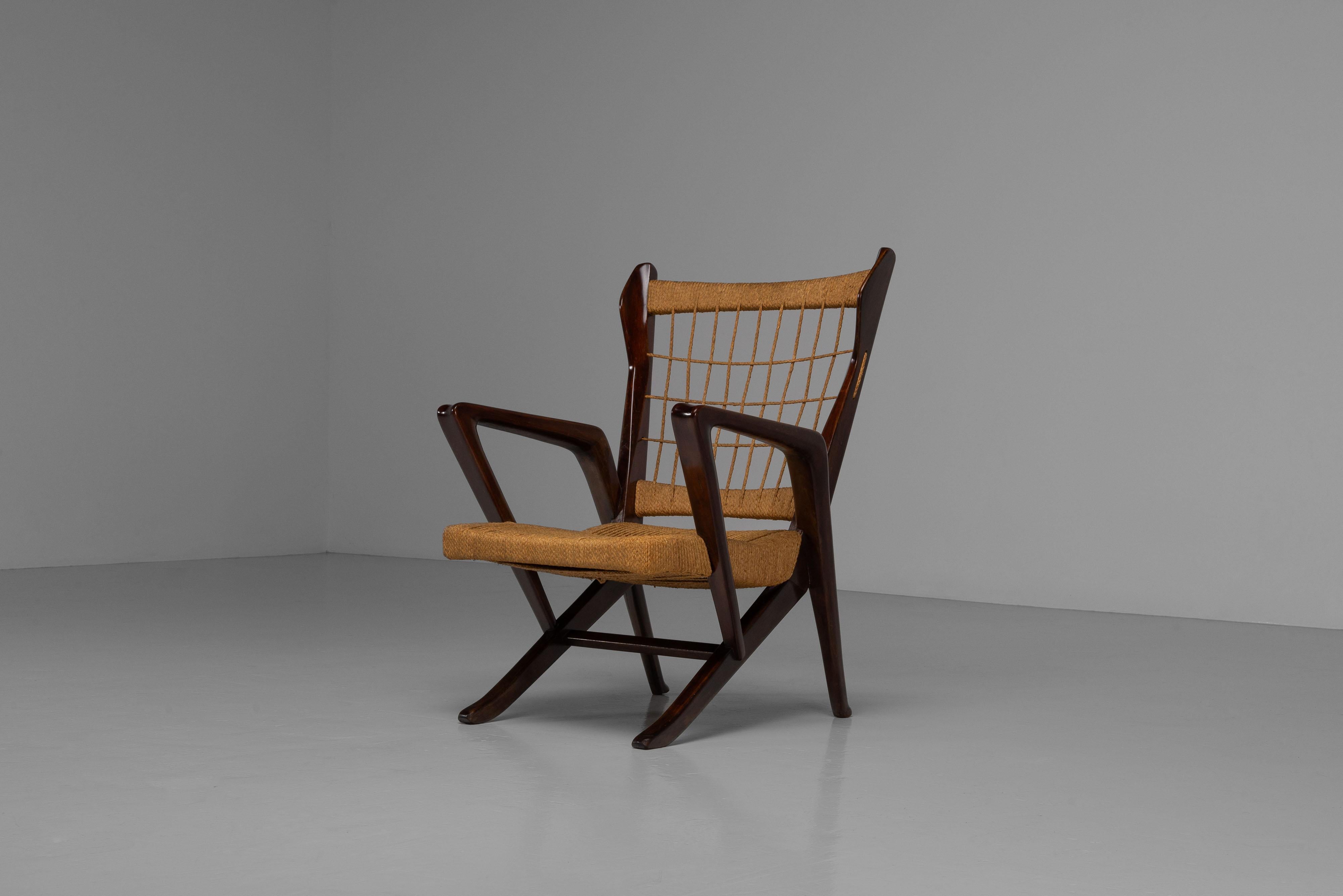 Fauteuil Guglielmo Pecorini Edizioni I Due Forni Italie 1942 en vente 5