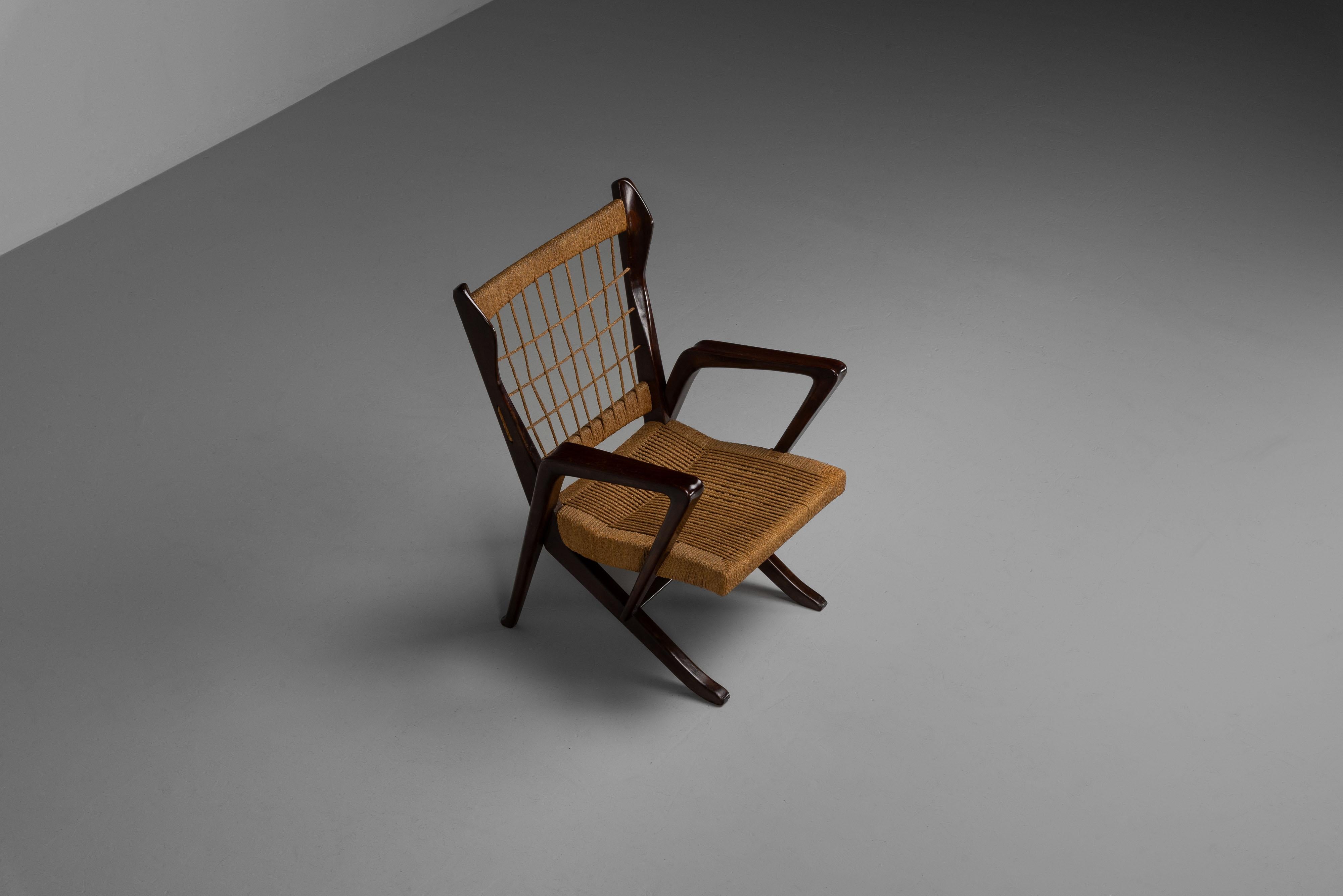 Fauteuil Guglielmo Pecorini Edizioni I Due Forni Italie 1942 en vente 1