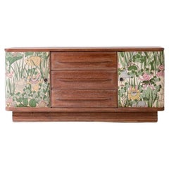 Guglielmo Pecorini prächtiger Eichenschrank