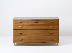 Guglielmo Ulrich – Chest of Drawers in Blond Walnut, ARCA Edition, Italy, circa