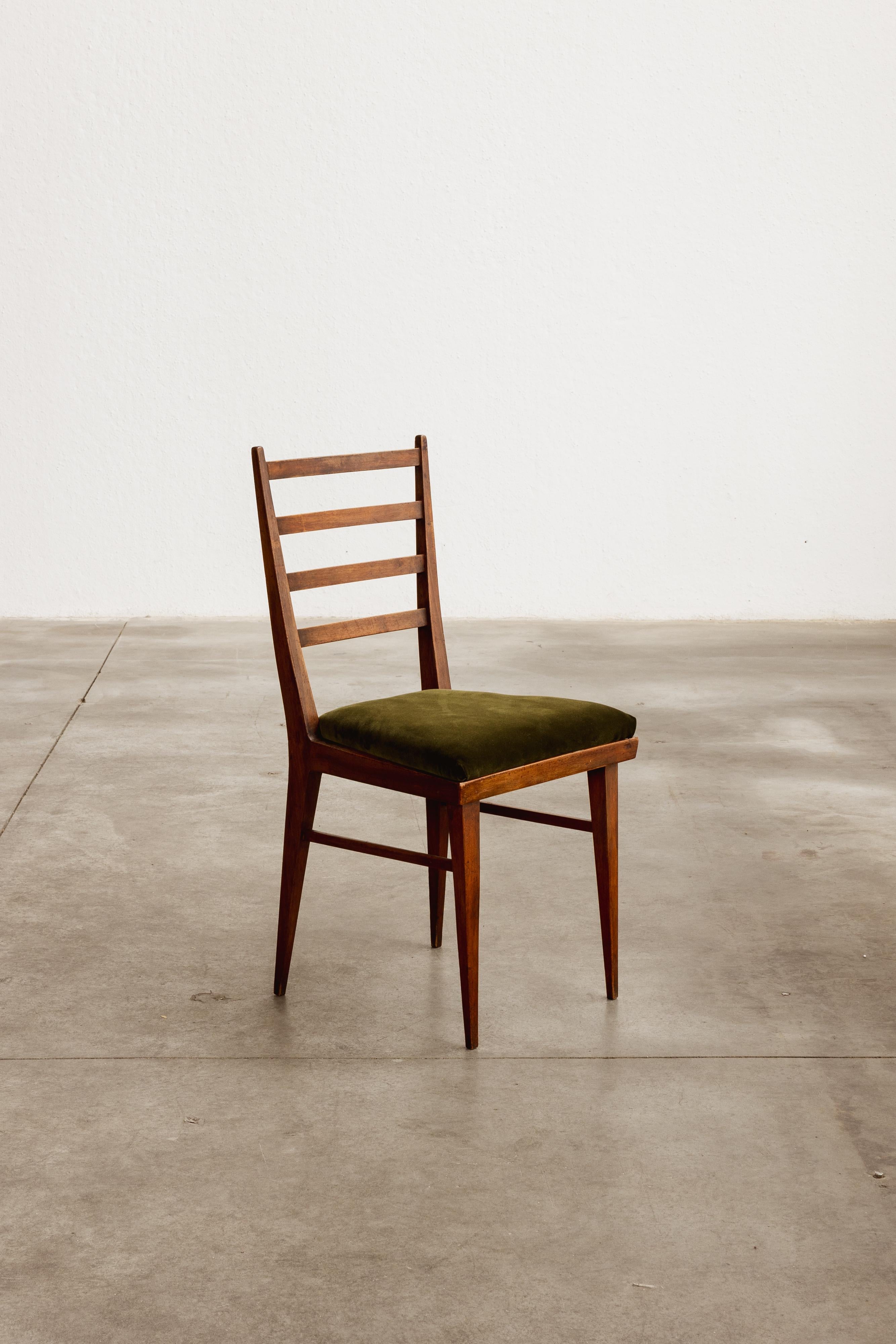 Italian Guglielmo Ulrich Dining Chair for Saffa Milano, 1950 For Sale