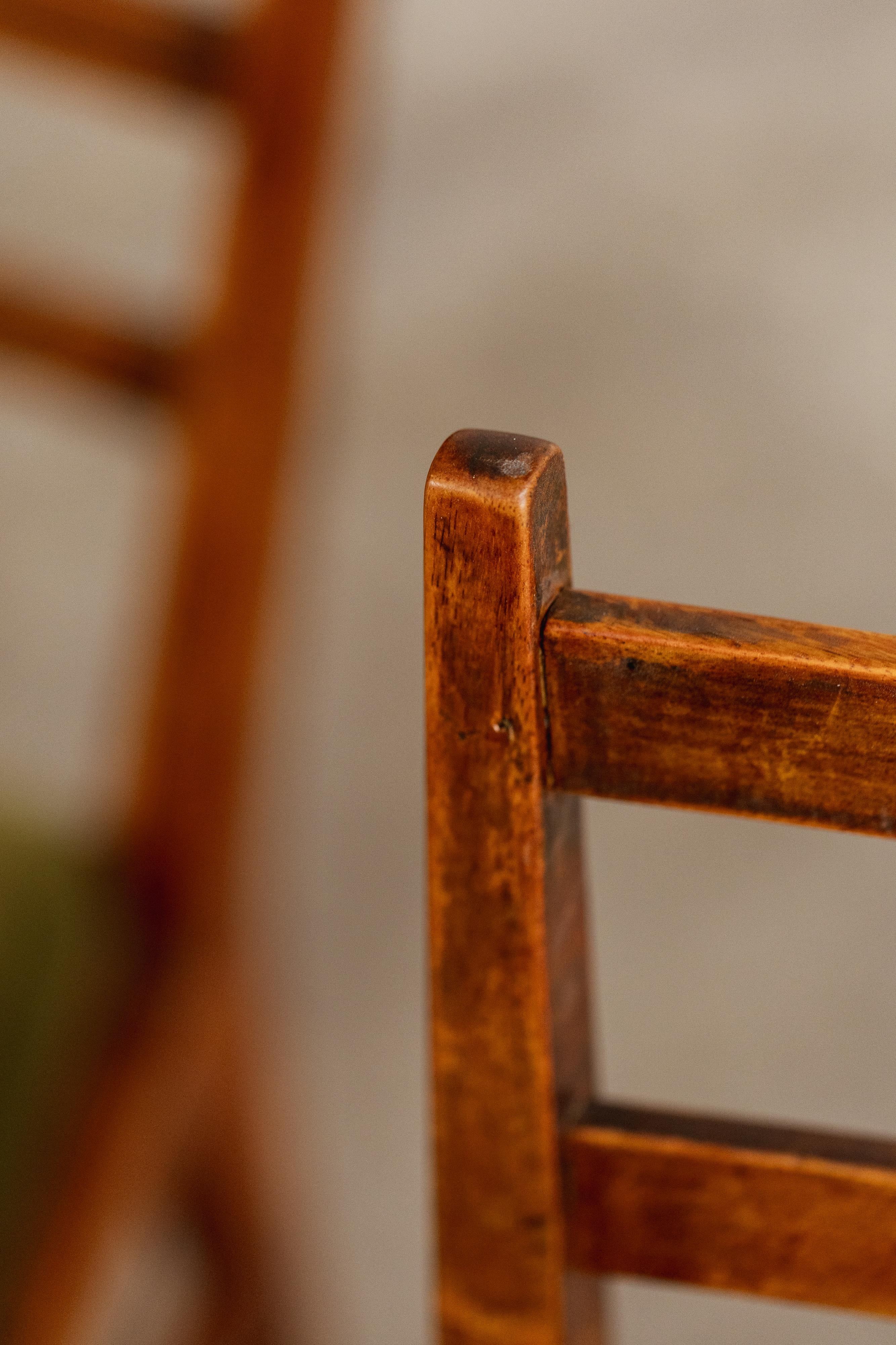 Guglielmo Ulrich Dining Chairs for Saffa Milano, 1950, Set of 8 For Sale 2