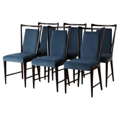 Sillas de comedor Guglielmo Ulrich, Italia, años 40