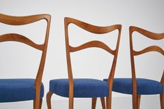 Guglielmo Ulrich Dining Chairs Set of 6 Italy 1950