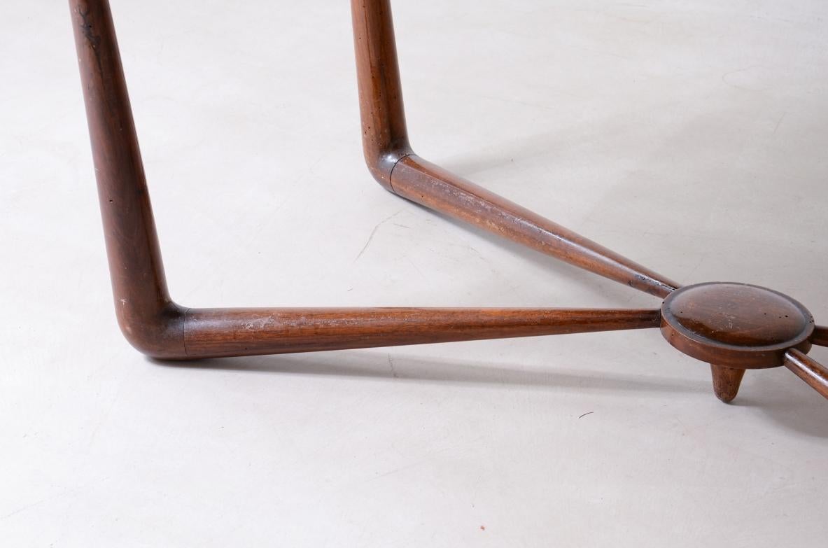 Guglielmo Ulrich elegant walnut writing desk For Sale 5