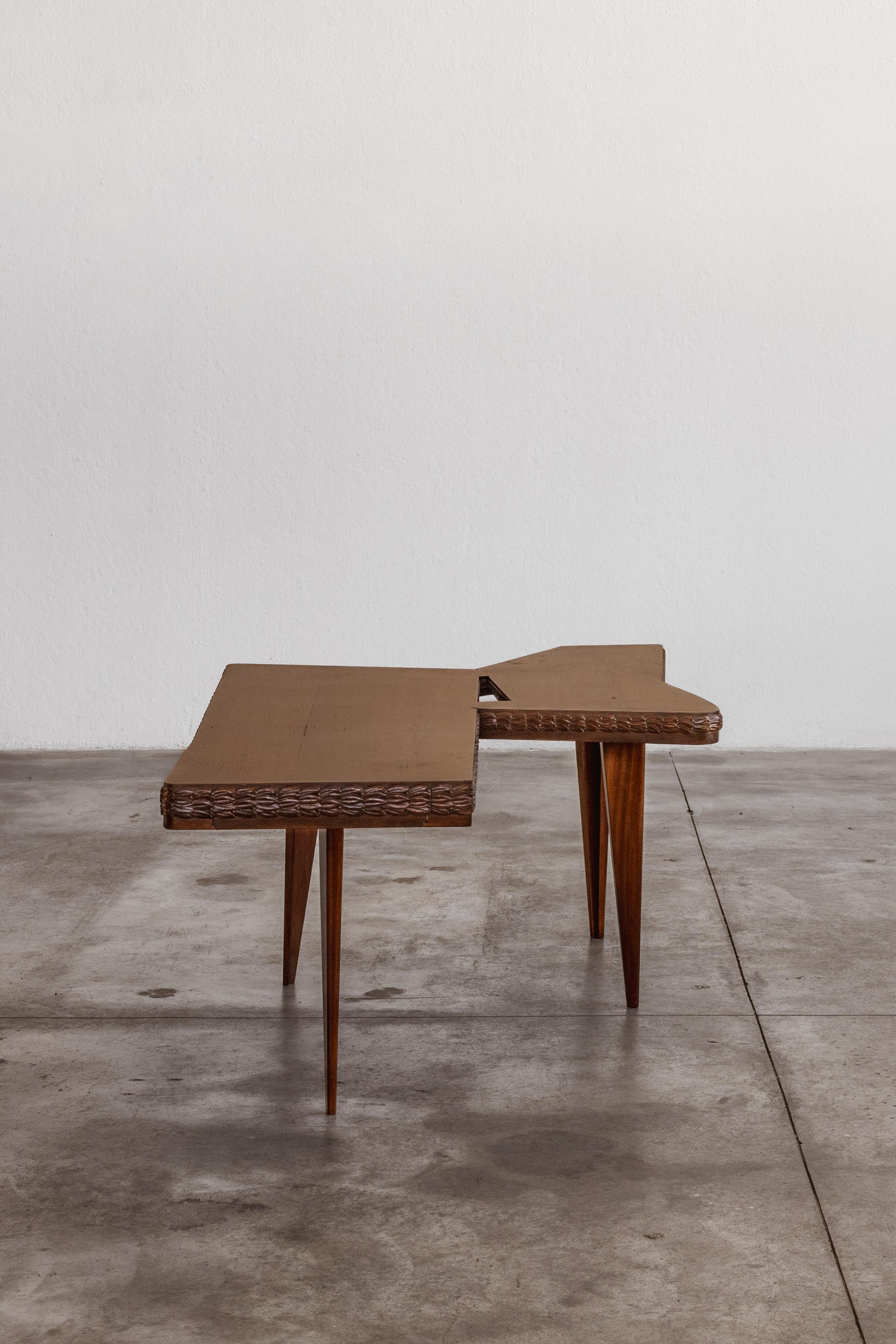 Guglielmo Ulrich Bureau à forme libre, 1950 en vente 6