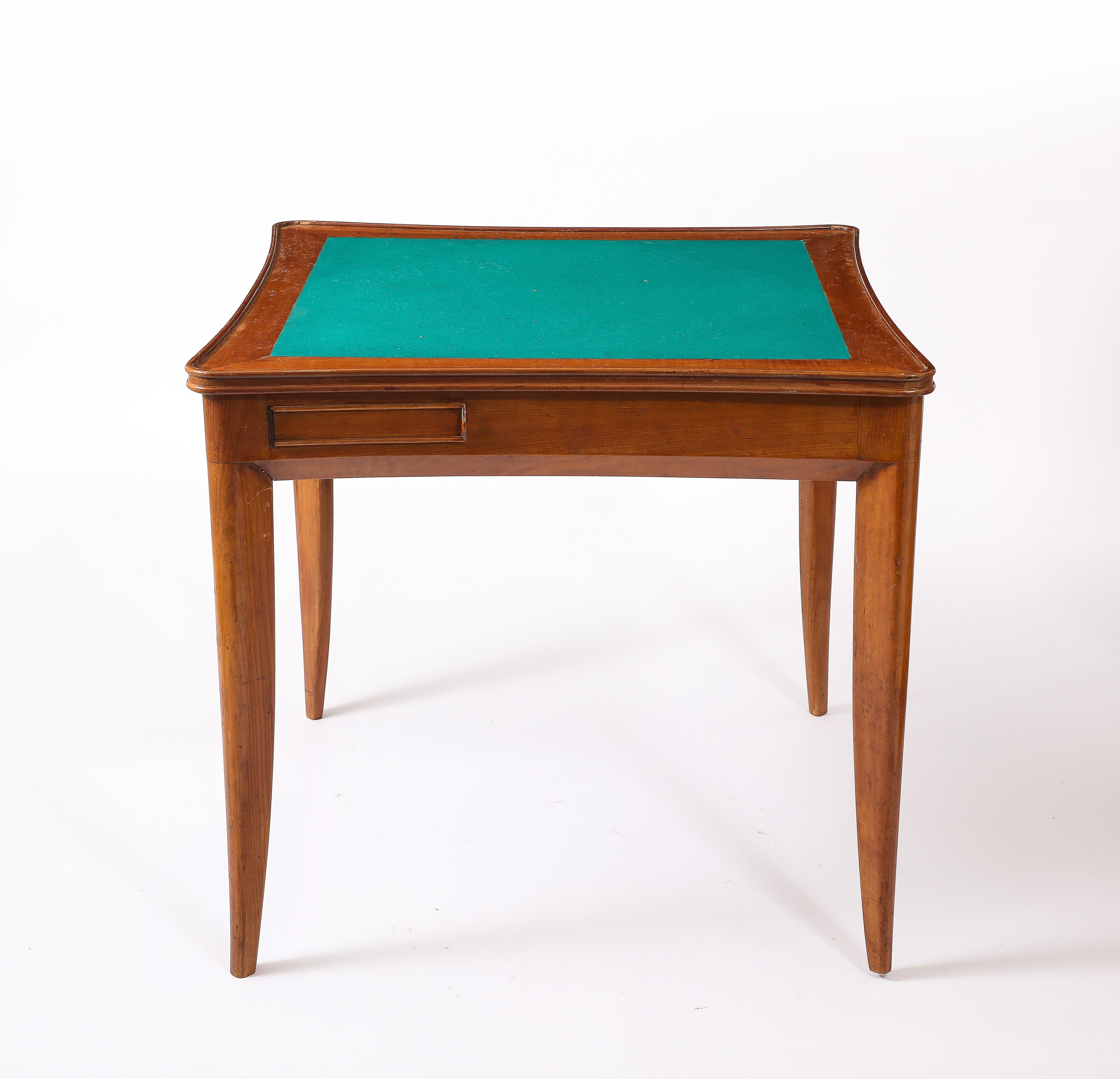 Guglielmo Ulrich Game Table, Italy 1950's For Sale 3