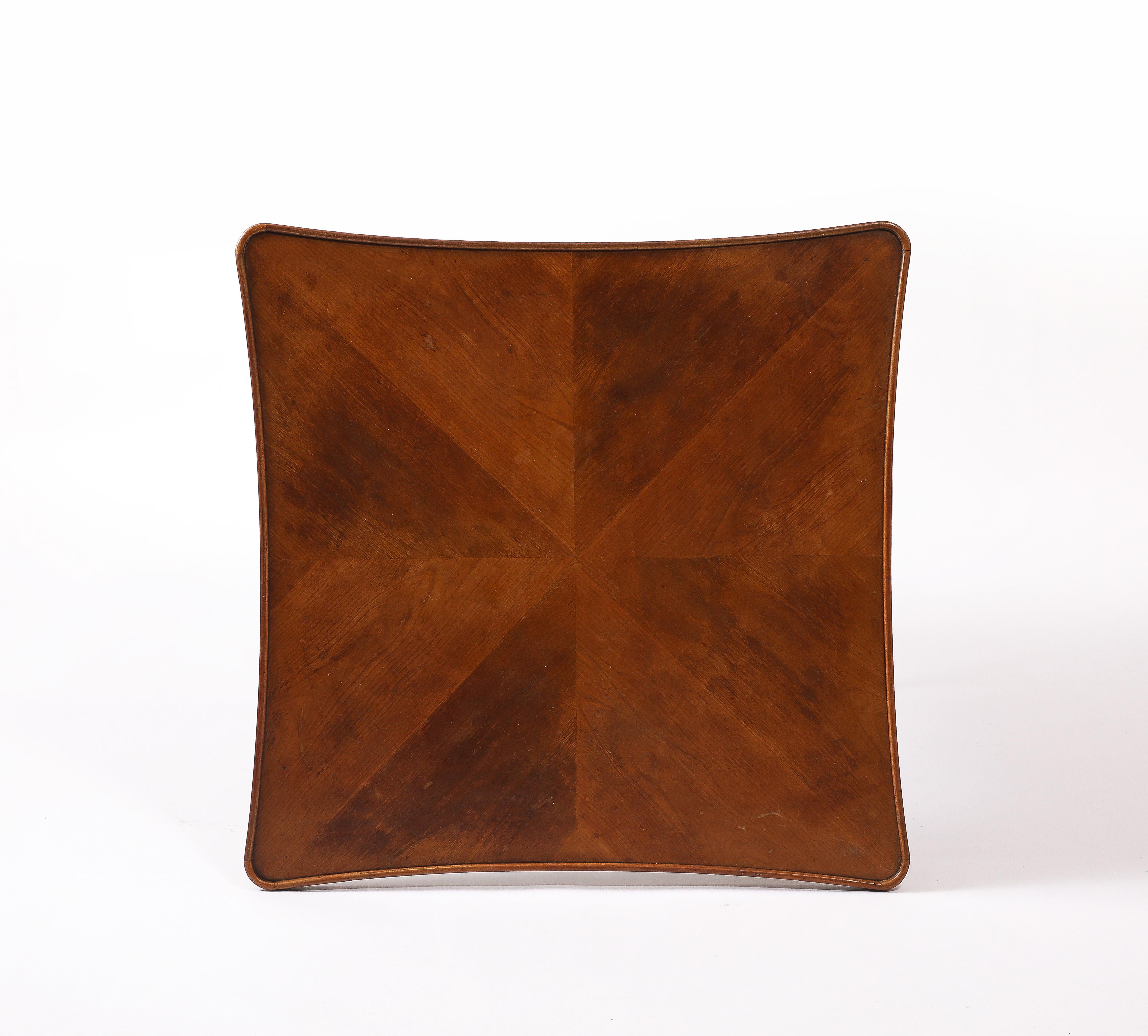 Guglielmo Ulrich Game Table, Italy 1950's For Sale 7