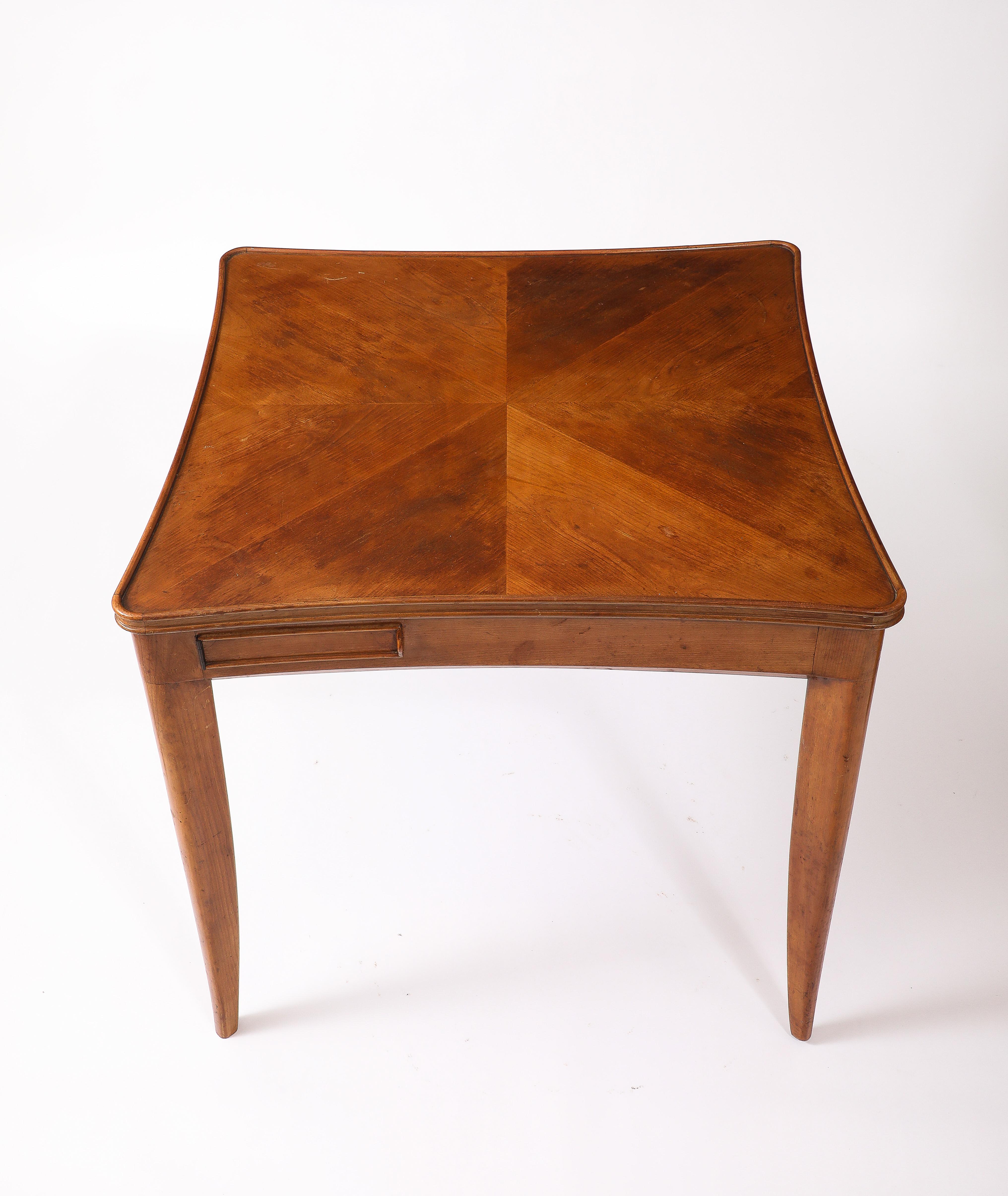 Guglielmo Ulrich Game Table, Italy 1950's For Sale 1