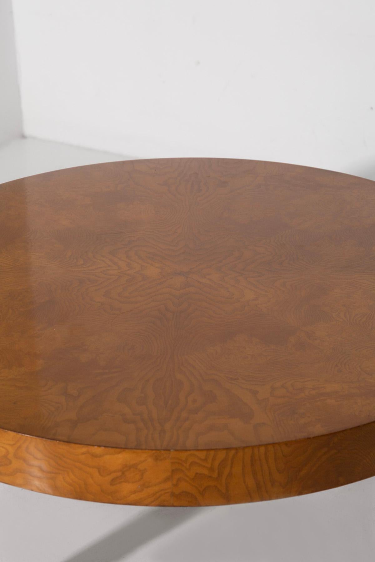 Table basse italienne Guglielmo Ulrich pour ARCA avec pieds tournés Bon état à Milano, IT
