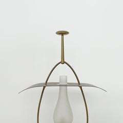 Guglielmo Ulrich Lantern Table Lamp in Brass for Scaglia Milano, Italy, 1939