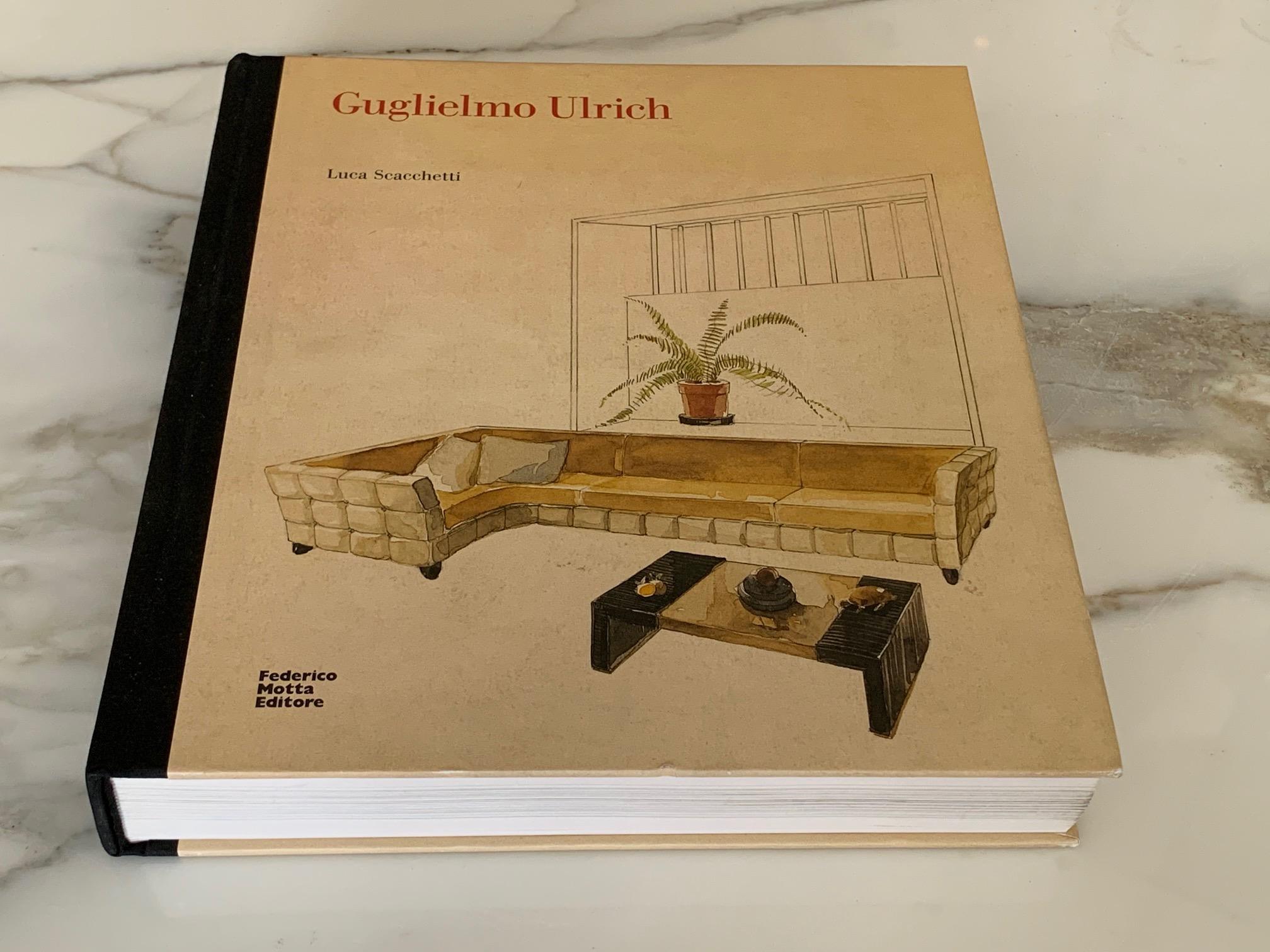 A Classic book about showcasing the work of an important Italian architect and designer Guglielmo Ulrich, published 2009, as a limited first edition, by Federico Motta. In English and Italian, approximate 509 pages this a large coffee table