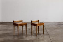 Comodini di Guglielmo Ulrich per S.A.F.F.A. Milano, anni '60, set da 2